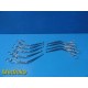 Lot of 9 Magill Adult Catheter Forceps – 9.5Stainless Steel 38057