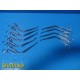 Lot of 9 Magill Adult Catheter Forceps – 9.5Stainless Steel 38057