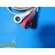ZOLL Ref 8000-0025 3-Lead EKG Trunk Cable Snap Type TESTED 38074