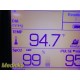 Welch Allyn 45MT0 Vital Signs Monitor Masimo SpO3 W/ NEW Battery & Leads ~ 38073