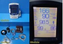 Welch Allyn 45NT0 Spot Vital Signs LXi Monitor W/ NBP, SpO2, Temp Leads ~ 38081