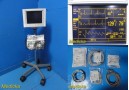 Datascope Passport XG Patient Monitor W/ Rolling Stand & Accessories ~ 38063