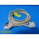 Healthdyne Technologies Ref 918 ECG/EKG Cable 10 ft 3-Lead Input 38191