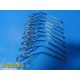 Lot of 10 Magill Adult Catheter Forceps 9.75" Stainless Steel | Serrated ~ 38551
