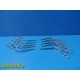 Lot of 10 Magill Adult Catheter Forceps | Length 8" | Stainless Steel ~ 38056