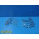 Lot of 10 Magill Adult Catheter Forceps | Length 8" | Stainless Steel ~ 38056