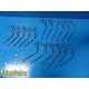 Lot of 17 Assorted Magill CATH Forceps – Stainless Steel | 9–9.5” ~ 38058