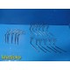 Lot of 17 Assorted Magill CATH Forceps – Stainless Steel | 9–9.5” ~ 38058