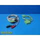 OEM Dräger MS16256 ECG Extension Cable W/ MP03404 5-Lead Set for M300 ~ 38163