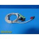 OEM Dräger MS16256 ECG Extension Cable W/ MP03404 5-Lead Set for M300 ~ 38163