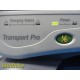 GE Transport Pro Patient Monitor W/ TRAM 451M Masimo Module & Leads ~ 38224