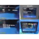Philips IntelliVue MX700 Monitor W/ X2 Module, Rack, Batteries & Cables ~ 38631