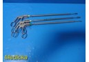 3x Access Symmetry 10mm x 32cm Laparoscopic Forceps Babcock Hook Teeth 38735
