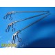 3x Access Symmetry 10mm x 32cm Laparoscopic Forceps Babcock Hook Teeth 38735