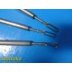3x Access Symmetry 10mm x 32cm Laparoscopic Forceps Babcock Hook Teeth 38735