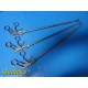 3x Access Symmetry 10mm x 32cm Laparoscopic Forceps Babcock Hook Teeth 38735