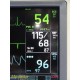 GE Dash 4000 Patient Monitor | ECG NIBP Temp SpO₂ Nellcor OxiMax Batteries~38254