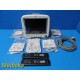 GE Dash 4000 Patient Monitor | ECG NIBP Temp SpO₂ Nellcor OxiMax Batteries~38254