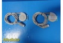 2x Tenacore GE 2264LAX Corometrics Nautilus TOCO Transducers W/ Wings ~ 38245