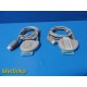 2x Tenacore GE 2264LAX Corometrics Nautilus TOCO Transducers W/ Wings ~ 38245