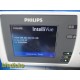 Philips IntelliVue MX700 Monitor W/ X2 Transport, M3012A Module & Leads ~ 38636