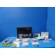 Philips IntelliVue MX700 Monitor W/ X2 Transport, M3012A Module & Leads ~ 38636