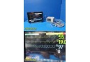 2016 Philips IntelliVue MX700 Monitor W/ MP2+M3012A Modules, Rack & Leads ~38259