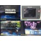 2016 Philips IntelliVue MX700 Monitor W/ MP2+M3012A Modules, Rack & Leads ~38259