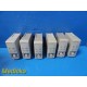 Lot of 6 Philips HP Agilent M1002B ECG Respiration Modules TESTED 38433