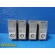 Lot of 4 Philips HP M1002B ECG RESP Modules Tested Working 38428