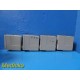 Lot of 4 Philips HP M1002B ECG RESP Modules Tested Working 38428
