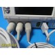 GE Model 259A Maternal Monitor W/ US+Toco Transducer & NBP + SpO2 Leads ~ 38274