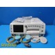 GE Model 259A Maternal/Fetal Monitor W/ US + TOCO Transducers & NEW Leads ~38276