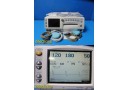 GE Corometrics 259A Fetal/Maternal Monitor W/ US+Toco Transducer & Leads ~ 38682