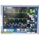 GE Dash 4000 Patient Monitor Ref 2035598-203 W/ 2x Batteries & NEW Leads ~ 38272