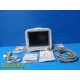 GE Dash 4000 Patient Monitor Ref 2035598-202 W/ Dual Batteries & Leads ~ 38265