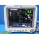 2013 GE Dash 4000 Monitor W/ ECG, NIBP, SpO2, Temp Leads & 2x Batteries ~ 38707