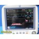 2013 GE Dash 4000 Monitor (CO2 EKG NBP SpO2 T) W/ Dual Batteries & Leads~ 38701