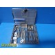Cochlear Baha / Baha Attract / Oticon ENT Surgical Instrument Kit W/ Case ~38692