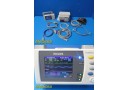 Philips IntelliVue X2 + FMS-4 W/ Temp, IBP, Recorder Modules + NEW Leads ~ 38740