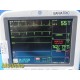 GE Dash 4000 Monitor (T/CO,SpO2,ECG,NBP,CO2,IBP) W/ 2x Batteries & Leads ~ 38729