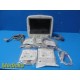 GE Dash 4000 Monitor (T/CO,SpO2,ECG,NBP,CO2,IBP) W/ 2x Batteries & Leads ~ 38729