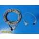 Natus Nicolet 085-461202 Neuro Cable Lot – Compact AMP 10M+Adapter Cable ~ 38328