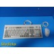 Natus Neurology Input Set – Logitech PS/2 Mouse + Belkin KB-6868 Keyboard ~38329