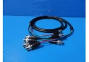 Pentax PV-MVC/6 6ft High-Res A/V Coax Video Cable | 4C Color-Coded ~ 38331