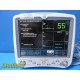 GE Dash 5000 Patient Monitor (SpO2,ECG,IBP,NBP,Temp) W/ Leads & Battery ~ 38343