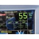 GE Dash 5000 Monitor (IBP,NBP,ECG,SpO2,Temp,CO2) W/ Leads & Batteries ~ 38339