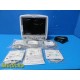 GE Dash 5000 Monitor (IBP,NBP,ECG,SpO2,Temp,CO2) W/ Leads & Batteries ~ 38339
