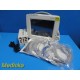 Philips IntelliVue MP30 Monitor W/ MMS+Hemodynamic Module, Batteries,Leads~38805
