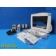 Philips IntelliVue MP50 Monitor W/ MMS, IBP, Temp, Recorder Module & Leads~38385